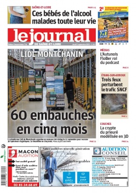 Le Journal de Saône et Loire N°20190905 du 05 septembre 2019 à télécharger sur iPad