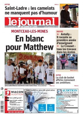 Le Journal de Saône et Loire N°20190902 du 02 septembre 2019 à télécharger sur iPad