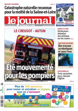 Le Journal de Saône et Loire N°20190810 du 10 août 2019 à télécharger sur iPad