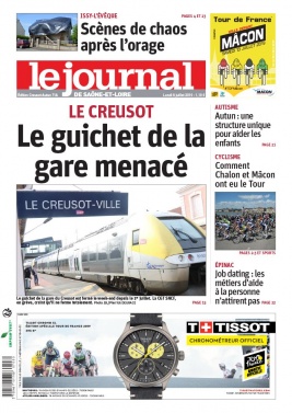 Le Journal de Saône et Loire N°20190708 du 08 juillet 2019 à télécharger sur iPad