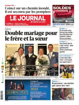 Lisez Le Journal de Saône et Loire - Chalon-Sur-Saône du 12 janvier 2025 sur ePresse.fr