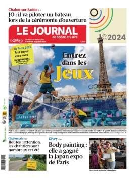 Lisez Le Journal de Saône et Loire - Chalon-Sur-Saône du 26 juillet 2024 sur ePresse.fr