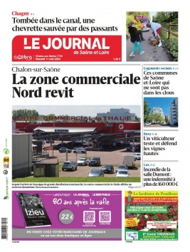 Lisez Le Journal de Saône et Loire - Chalon-Sur-Saône du 11 mai 2024 sur ePresse.fr