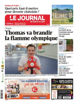 Lisez Le Journal de Saône et Loire - Chalon-Sur-Saône du 10 mai 2024 sur ePresse.fr