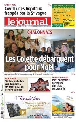 Le Journal de Saône et Loire N°20211125 du 25 novembre 2021 à télécharger sur iPad