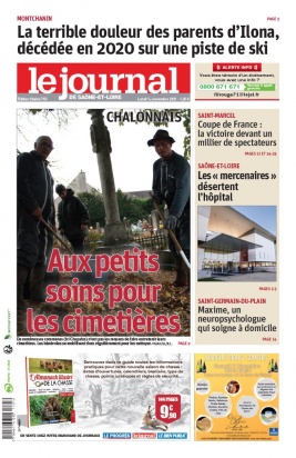 Le Journal de Saône et Loire N°20211101 du 01 novembre 2021 à télécharger sur iPad