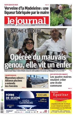 Le Journal de Saône et Loire N°20211027 du 27 octobre 2021 à télécharger sur iPad