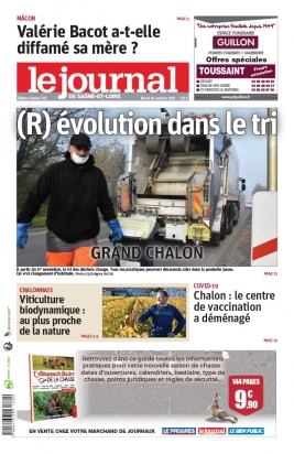 Le Journal de Saône et Loire N°20211026 du 26 octobre 2021 à télécharger sur iPad