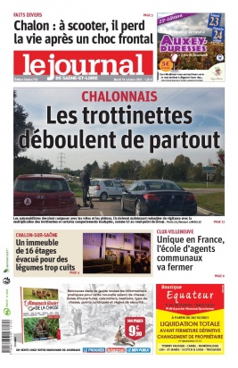 Le Journal de Saône et Loire N°20211019 du 19 octobre 2021 à télécharger sur iPad