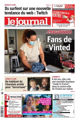 Le Journal de Saône et Loire N°20210901 du 01 septembre 2021 à télécharger sur iPad