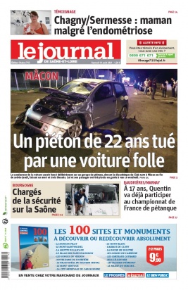 Le Journal de Saône et Loire N°20210814 du 14 août 2021 à télécharger sur iPad