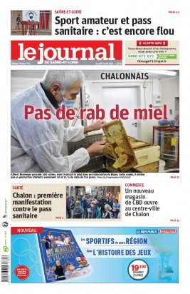 Le Journal de Saône et Loire N°20210805 du 05 août 2021 à télécharger sur iPad