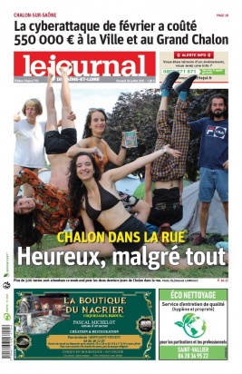 Le Journal de Saône et Loire N°20210724 du 24 juillet 2021 à télécharger sur iPad