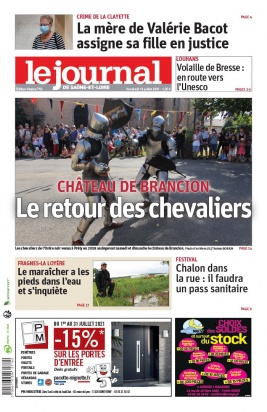 Le Journal de Saône et Loire N°20210716 du 16 juillet 2021 à télécharger sur iPad