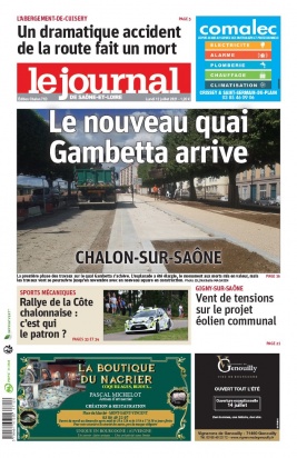 Le Journal de Saône et Loire N°20210712 du 12 juillet 2021 à télécharger sur iPad