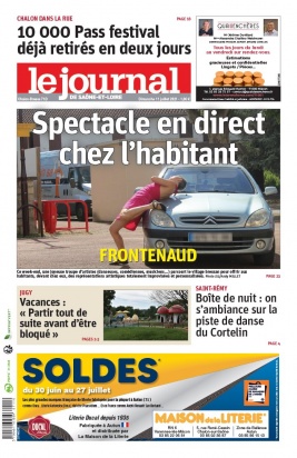 Le Journal de Saône et Loire N°20210711 du 11 juillet 2021 à télécharger sur iPad