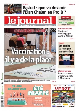 Le Journal de Saône et Loire N°20210617 du 17 juin 2021 à télécharger sur iPad