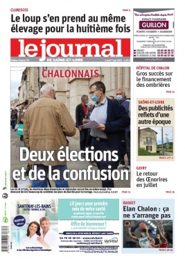 Le Journal de Saône et Loire N°20210607 du 07 juin 2021 à télécharger sur iPad