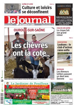 Le Journal de Saône et Loire N°20210523 du 23 mai 2021 à télécharger sur iPad