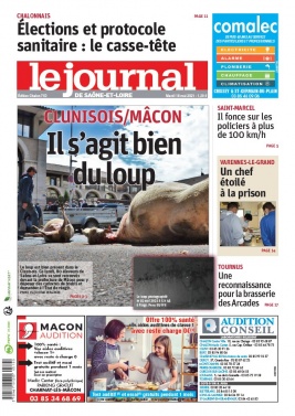 Le Journal de Saône et Loire N°20210518 du 18 mai 2021 à télécharger sur iPad