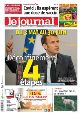 Le Journal de Saône et Loire N°20210430 du 30 avril 2021 à télécharger sur iPad