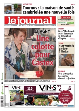 Le Journal de Saône et Loire N°20210422 du 22 avril 2021 à télécharger sur iPad