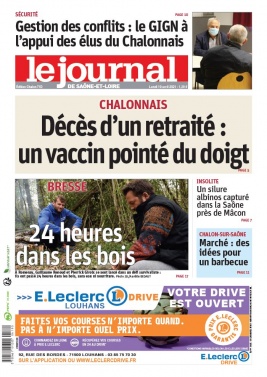 Le Journal de Saône et Loire N°20210419 du 19 avril 2021 à télécharger sur iPad