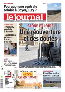 Le Journal de Saône et Loire N°20210416 du 16 avril 2021 à télécharger sur iPad
