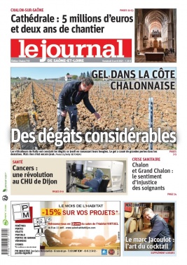 Le Journal de Saône et Loire N°20210409 du 09 avril 2021 à télécharger sur iPad