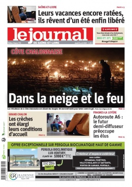 Le Journal de Saône et Loire N°20210408 du 08 avril 2021 à télécharger sur iPad
