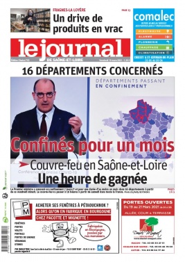 Le Journal de Saône et Loire N°20210319 du 19 mars 2021 à télécharger sur iPad