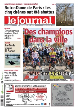 Le Journal de Saône et Loire N°20210311 du 11 mars 2021 à télécharger sur iPad