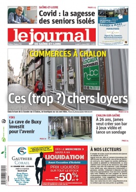Le Journal de Saône et Loire N°20210301 du 01 mars 2021 à télécharger sur iPad