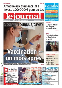 Le Journal de Saône et Loire N°20210218 du 18 février 2021 à télécharger sur iPad