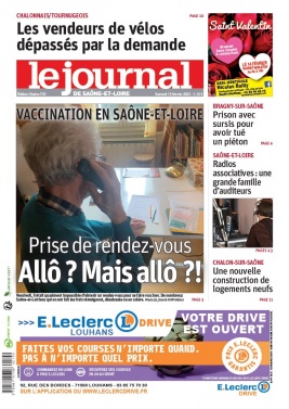 Le Journal de Saône et Loire N°20210213 du 13 février 2021 à télécharger sur iPad