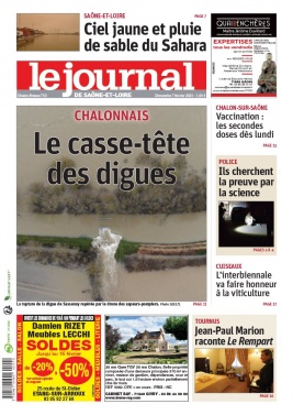 Le Journal de Saône et Loire N°20210207 du 07 février 2021 à télécharger sur iPad