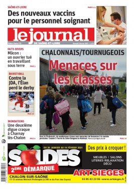 Le Journal de Saône et Loire N°20210206 du 06 février 2021 à télécharger sur iPad
