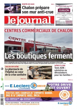 Le Journal de Saône et Loire N°20210201 du 01 février 2021 à télécharger sur iPad