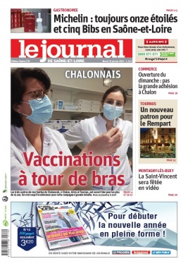 Le Journal de Saône et Loire N°20210119 du 19 janvier 2021 à télécharger sur iPad