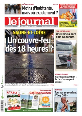 Le Journal de Saône et Loire N°20201230 du 30 décembre 2020 à télécharger sur iPad