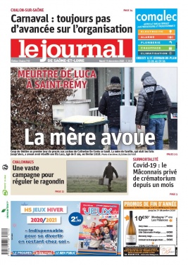 Le Journal de Saône et Loire N°20201215 du 15 décembre 2020 à télécharger sur iPad