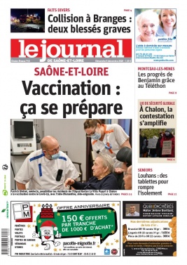 Le Journal de Saône et Loire N°20201206 du 06 décembre 2020 à télécharger sur iPad