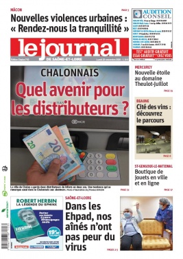 Le Journal de Saône et Loire N°20201123 du 23 novembre 2020 à télécharger sur iPad