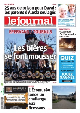 Le Journal de Saône et Loire N°20201122 du 22 novembre 2020 à télécharger sur iPad