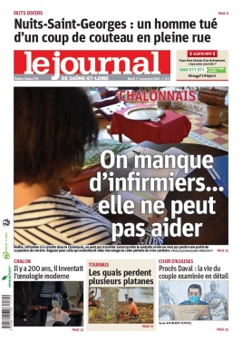 Le Journal de Saône et Loire N°20201117 du 17 novembre 2020 à télécharger sur iPad