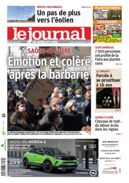 Le Journal de Saône et Loire N°20201019 du 19 octobre 2020 à télécharger sur iPad