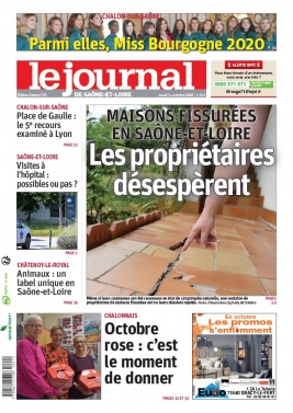 Le Journal de Saône et Loire N°20201001 du 01 octobre 2020 à télécharger sur iPad