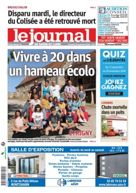 Le Journal de Saône et Loire N°20200920 du 20 septembre 2020 à télécharger sur iPad