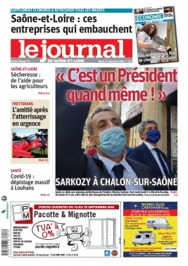 Le Journal de Saône et Loire N°20200915 du 15 septembre 2020 à télécharger sur iPad