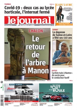Le Journal de Saône et Loire N°20200912 du 12 septembre 2020 à télécharger sur iPad